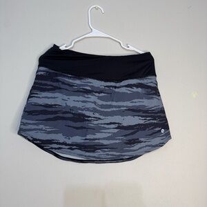 Baleaf Women’s Athletic Skort Size Large NWT Golf Tennis Running Skirt Zipper Po